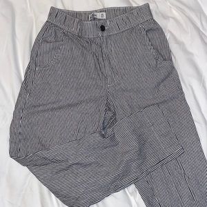 Hollister Stripped jogger/cargo Pants